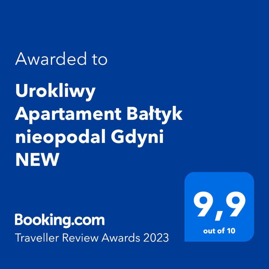 Apartamento Urokliwy Apartament Baltyk Nieopodal Gdyni New Pogorze Exterior foto